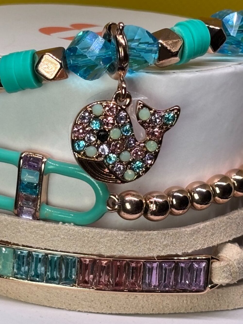 Bomb Party "Let's Make Magic Happen" 3 Bracelet Stacks Set RBP6060 MSRP $136